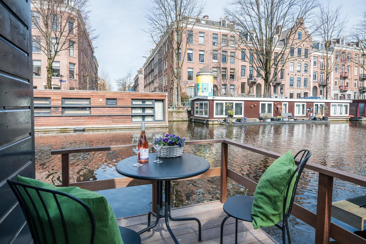 Houseboat Lady Jane Hotel Amsterdam Exterior photo